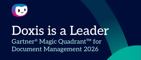Doxis, Gartner® Magic Quadrant™ 2026 Doküman Yönetimi Raporunda Lider Olarak Seçildi
