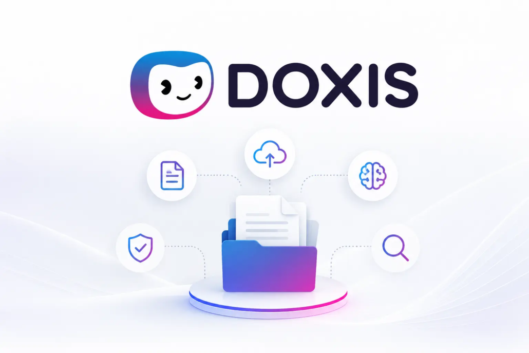 Doxis yapay zekâ destekli SAP doküman yönetimi ve kurumsal içerik platformu görseli