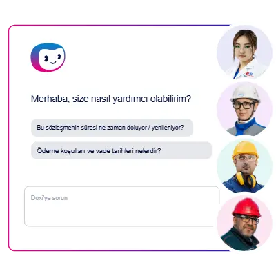 Doxis Üretim Sektörü Yapay Zekâ Destekli Doküman Yönetimi Doxis ile üretim sektöründe yapay zekâ destekli doküman yönetimi ve bilgiye erişim