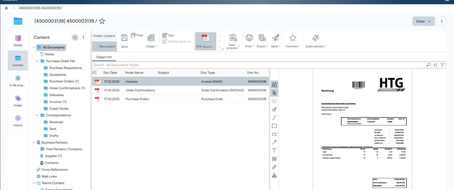 Doxis ile SAP Doküman Arşivleme Doxis SAP ArchiveLink alternatifi ile fatura ve satın alma belgelerinin dijital arşivlenmesi
