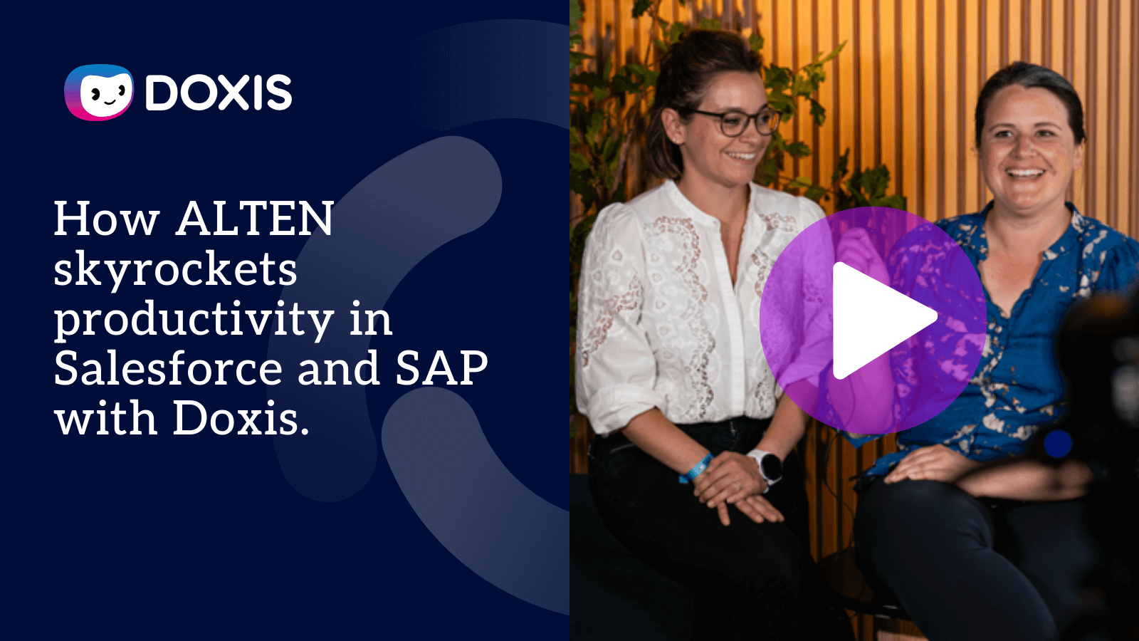 ALTEN Doxis Salesforce SAP video görseli ALTEN Doxis Salesforce SAP video görseli