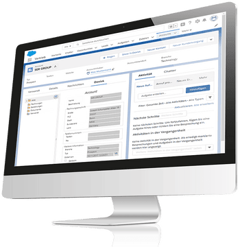 Doxis Salesforce SmartBridge ekranı Doxis Salesforce SmartBridge ekranı