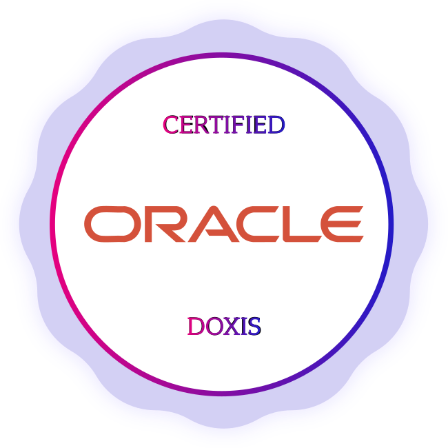 Doxis stratejik iş ortaklıkları: Oracle