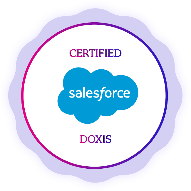 Doxis stratejik iş ortaklıkları: Salesforce